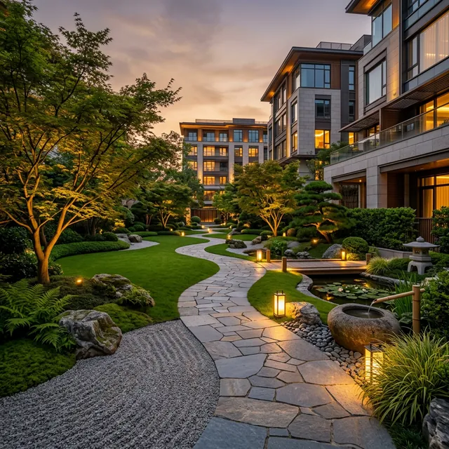 Landscaped Garden